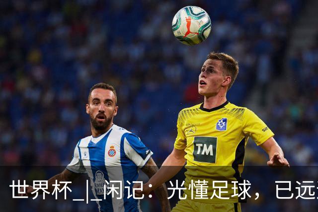 世界杯 | 闲记：光懂足球，已远远不够